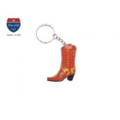Porte clef santiag en r&eacute;sine