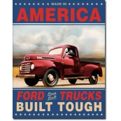 Plaque publicitaire métal ford pick up trucks