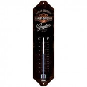 Thermom&egrave;tre Harley-Davidson genuine noir