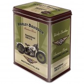Boite m&eacute;tal Harley-Davidson haute american classic