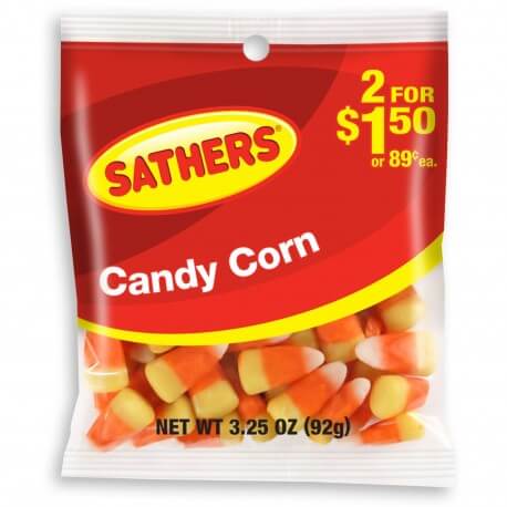 Bonbon candy corn Halloween