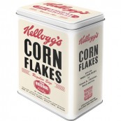 Boite m&eacute;tal Kellogg's Corn Flakes vintage