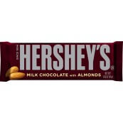 Barre chocolat&eacute;e Hershey&rsquo;s aux amandes - Hershey's bar milk chocolate with almonds