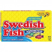 Swedish Fish Assorted Theatre Box 99g - bonbons en forme de poissons