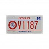 Plaque immatriculation Indiana Saving Indiana Lives