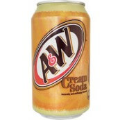 A&W cream Soda am&eacute;ricain
