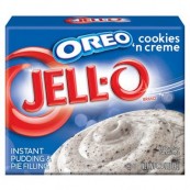 Jello Pudding cookies 'n' creme OREO