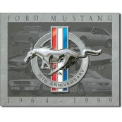 Plaque d&eacute;corative Ford Mustang 35th Anniversary