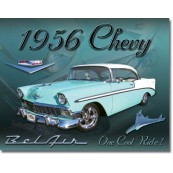Plaque m&eacute;tal Chevrolet Bel Air