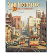 Plaque déco San Francisco