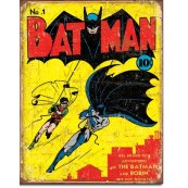 Plaque déco Batman N°1 cover