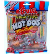 Bonbon Hot Dog efrutti gummi