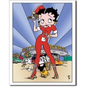 Plaque Betty Boop Diner