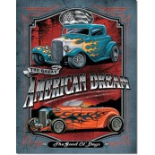 Plaque M&eacute;tal Legends - American Dream