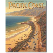 Plaque Déco Métal Pacific Coast