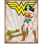 Plaque Wonder Woman Heroic