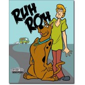 Plaque Scooby Doo - Ruh Roh
