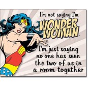 Plaque Wonder Woman - Same Room