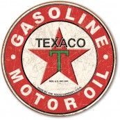 Panneau m&eacute;tal Texaco GRAND FORMAT