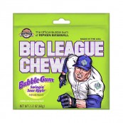 Chewing gum Big League Sour Apple - go&ucirc;t Pomme acide