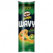 Chips Pringles Wavy Fire Roasted Jalapeno