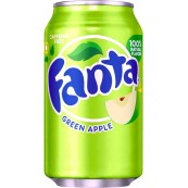 Fanta Green Apple : Go&ucirc;t Pomme verte
