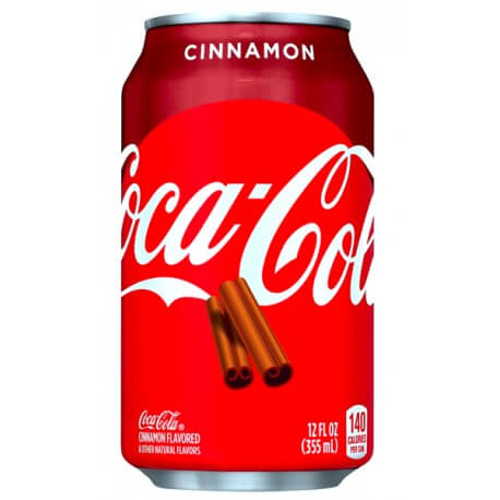 Soda coca cola cannelle