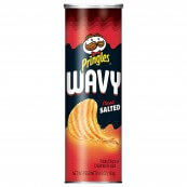 Chips Pringles Wavy Crisp Salt