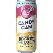 Candy Cane Rocket Ice Lolly 330ml
