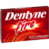 Chewing gum Dentyne cannelle puissante&nbsp;: &laquo;&nbsp;Dentyne fire cinnamon chewing gum&nbsp;&raquo;