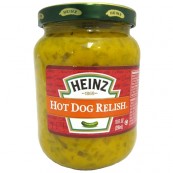 Sauce Relish pour hotdog Heinz : &laquo; Heinz hot dog relish sauce &raquo;