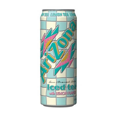 Th&eacute; glac&eacute; Arizona au citron&nbsp;: &laquo;&nbsp;Arizona iced tea Lemon&nbsp;&raquo;