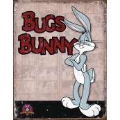 Plaque publicitaire métal Bugs Bunny