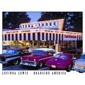 Plaque publicitaire métal Steak n Shake