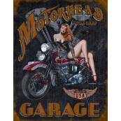 Plaque publicitaire métal Motorhead