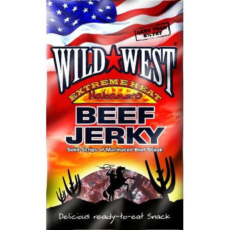 Viande s&eacute;ch&eacute;e wild west piment Habanero : &laquo; Jack link&rsquo;s wild west Habanero &raquo;