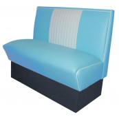 Banquette pour diner am&eacute;ricain bleu ciel " Malibu"