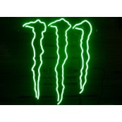 Enseigne néon lumineuse MONSTER ENERGY