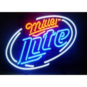 Enseigne n&eacute;on lumineuse MILLER LITE
