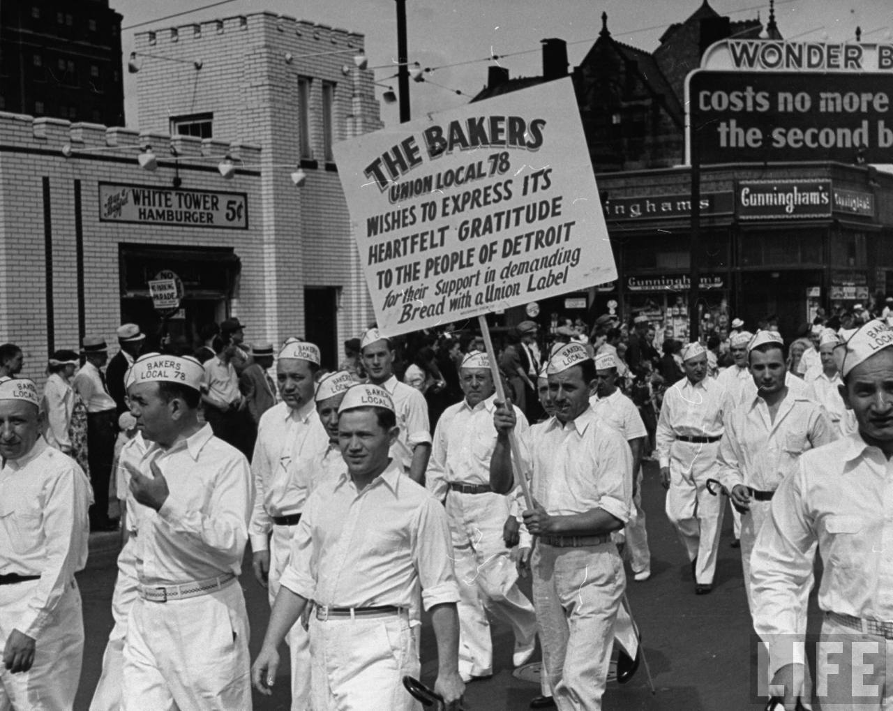 Parade vintage labor day