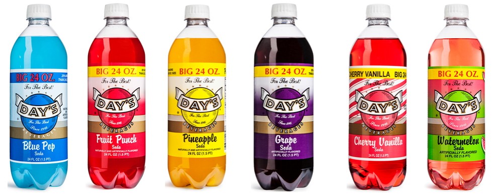 Exclusif sodas Days Beverages