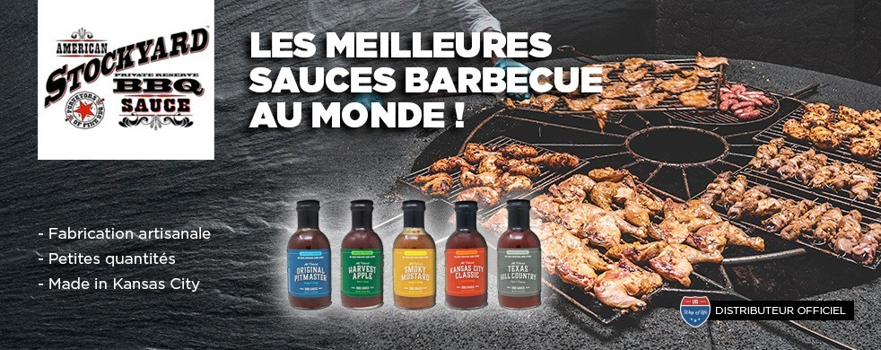Les sauces BBQ American Stockyard