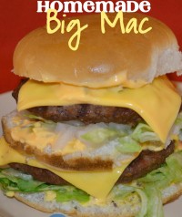 La recette du Hamburger Big Mac maison